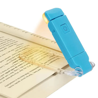 Lampe de Lecture LED USB Rechargeable blanche – Clip Portable & Protection oculaire